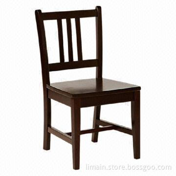 Children's Chair, Sized 14.76 x 15.95 x 27.95-inch, Curved Slat Back for Comfort
